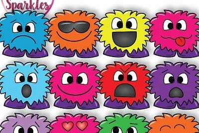 Emotion Happy Monsters