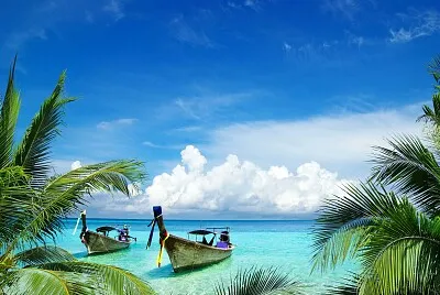 Barcos na ilha jigsaw puzzle