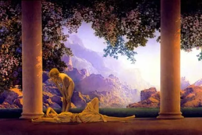 Maxfield Parrish - Daybreak (1922)