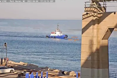 tug Escorte southbound St Clair River