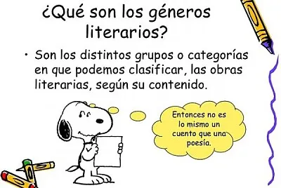 GÉNEROS LITERARIOS