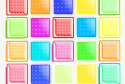 bubble squares