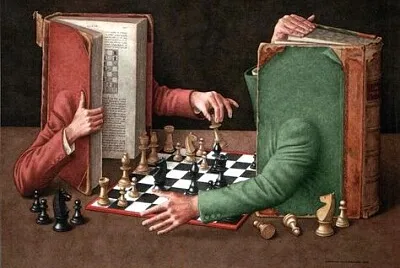 Ajedrez entre libros