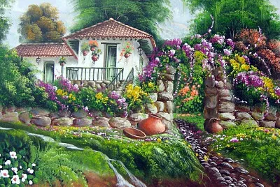 134.- CASITA BLANCA