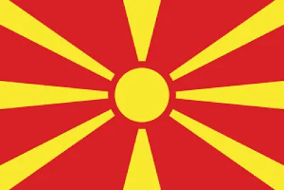 Bandeira Macedónia do Norte jigsaw puzzle