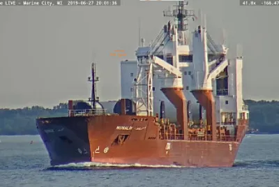 m/v Nunalik heading toward Lake Huron
