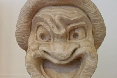 Mascara de comédia