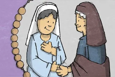 MARÍA VISITA A SU PRIMA ISABEL