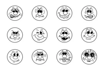 Emojis faces