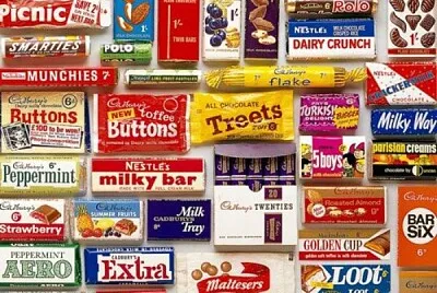 Vintage Candy Labels