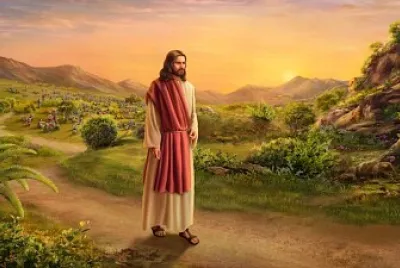 Jesús caminando