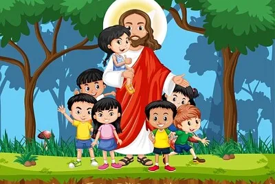 JESUS Y LOS NIÑOS