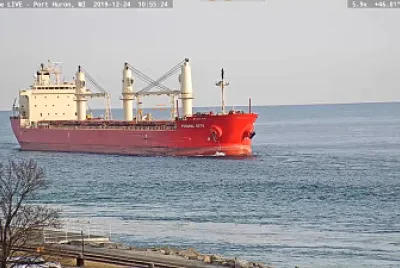 "saltie  " m/v Federal Seto, southbound off of Lake Huron