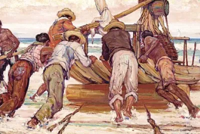 Jangada indo pro mar