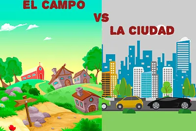 פאזל של campo y ciudad