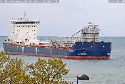 Algoma Intrepid Freighter at Port Huron