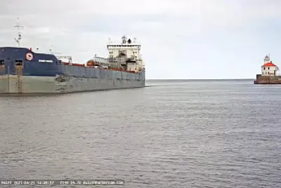 Algoma Transport Freighter at Superior