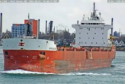 פאזל של Spruceglen Freighter at Port Huron