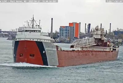 Arthur M Anderson Freighter at Port Huron