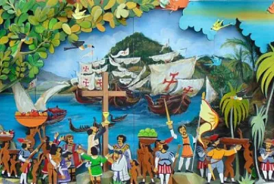 Descobrimento do Brasil - pintura