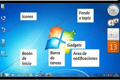 Escritorio de computadora jigsaw puzzle