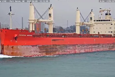  "saltie  " Federal Bering entering Lake Huron northbound