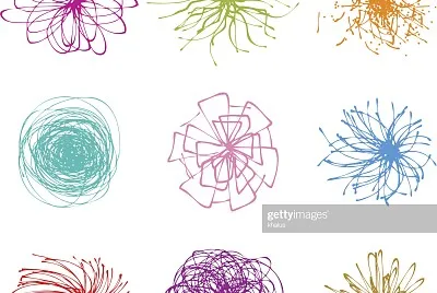 colorful doodles