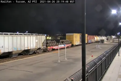 train car axles at Tucson,AZ/USA