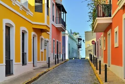 rua colorida