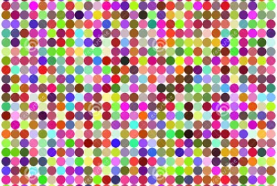 multicolored circles