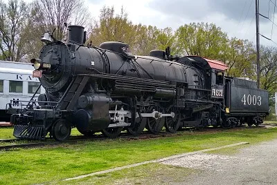 Engine 4003 at the Fort Smith Train Museum, AR