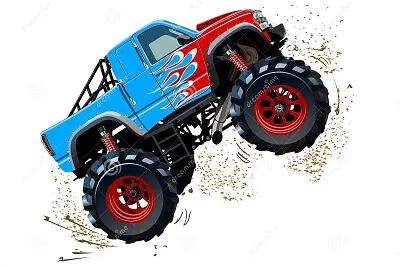Cartoon Monster Truck 2