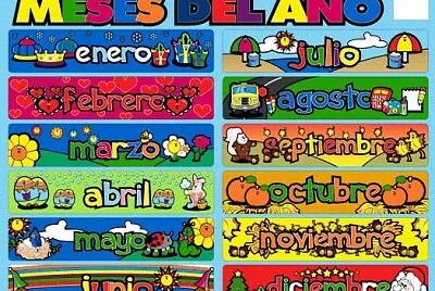 LOS MESES DEL AÑO