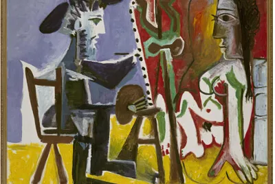 El pintor y la modelo