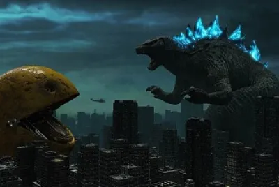Pacman Vs Godzilla