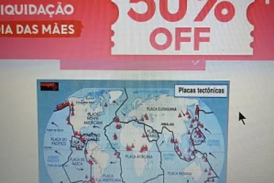 פאזל של Placas tectônicas