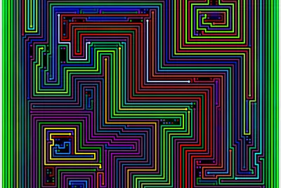 computer generated grid