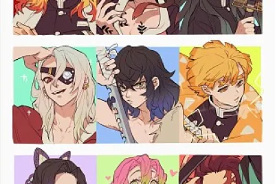 פאזל של tanjiro e nezuko e zee e inosukinho
