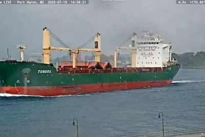  "saltie " Tundra northbound to Lake Huron