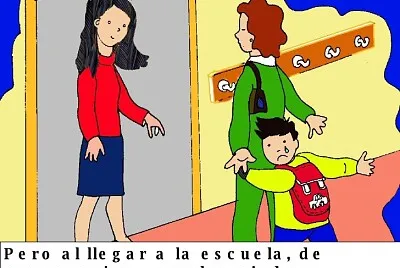 פאזל של no quiere ir a la escuela