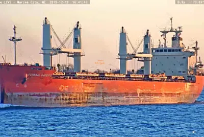  "saltie " Federal Barents northbound to Lake Huron