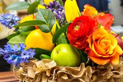 frutas y flores jigsaw puzzle