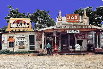 Gas station