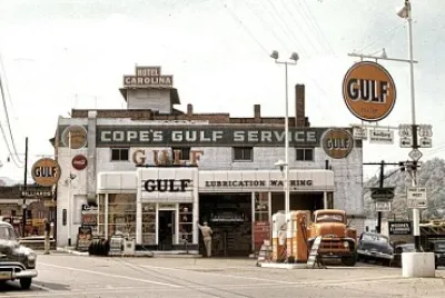Gas station
