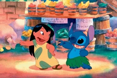 פאזל של LILO Y STICH