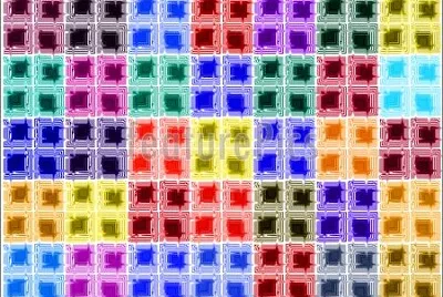 colored cubes