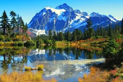 Paisaje alpino jigsaw puzzle