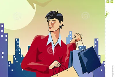 Shopping Man