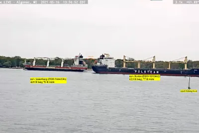  "Salties " m/v Amurborg, m/v Resko, fishing boat