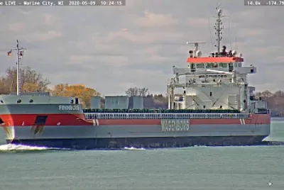  "saltie " Finnborg northbound to Lake Huron